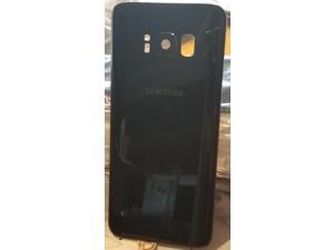 OEM NEW Black Glass Samsung Galaxy S8 Back Cover Battery Door G950