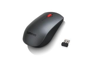 Lenovo 700 Wireless Laser Mouse, Black, 1600 dpi, 2.4 GHz wireless via USB, 4...