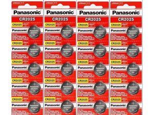 20 x Fresh PANASONIC CR 2025 CR2025 ECR2025 LITHIUM COIN CELL Battery Exp 2027 20 x Fresh PANASONIC CR 2025 CR2025 ECR2025 LITHIUM COIN CELL Battery Exp 2027
