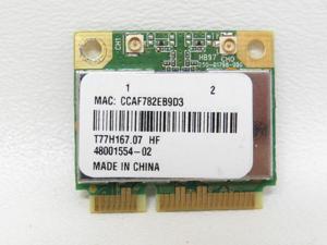 ATHEROS AR5B97 HALF-HEIGHT-MINI-CARD WIRELESS N HB97 AR9287 Tested Good ATHEROS AR5B97 HALF-HEIGHT-MINI-CARD WIRELESS N HB97 AR9287 Tested Good