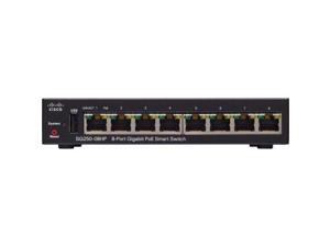 Cisco SG250-08HP 8-Port Gigabit PoE Smart Switch Cisco SG250-08HP 8-Port Gigabit PoE Smart Switch
