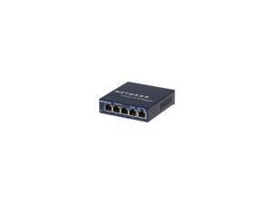 Netgear GS105 5-Port 10/100/1000 Gigabit Ethernet Switch Netgear GS105 5-Port 10/100/1000 Gigabit Ethernet Switch