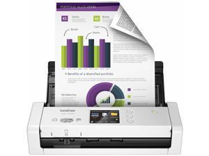Brother Wireless Compact Desktop Scanner, Ads-1700W, Fast Scan Speeds, Easy-To-U Brother Wireless Compact Desktop Scanner, Ads-1700W, Fast Scan Speeds, Easy-To-U