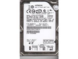 HTS541616J9AT00, PN 0A28419, MLC DA1574, Hitachi 160GB IDE 2.5 Hard Drive HTS541616J9AT00, PN 0A28419, MLC DA1574, Hitachi 160GB IDE 2.5 Hard Drive