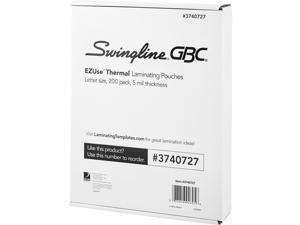 Swingline EZUse Lamination Pouches (swi-3740727) (swi3740727) Swingline EZUse Lamination Pouches (swi-3740727) (swi3740727)