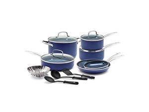 blue diamond pan cc001951001 cookwareset, 14pc, blue blue diamond pan cc001951001 cookwareset, 14pc, blue