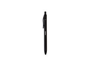 Staples Aura Retractable Ballpoint Pens Medium Point Black Ink Dozen(29091) Staples Aura Retractable Ballpoint Pens Medium Point Black Ink Dozen(29091)