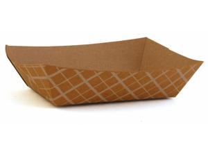 Southern Champion Tray 0505, 6-Ounce Striped Kraft Paperboard Food Tray, 1000-Pi Southern Champion Tray 0505, 6-Ounce Striped Kraft Paperboard Food Tray, 1000-Pi