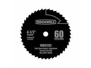 Rockwell 4-1/2 High Speed Steel Versacut Circular Saw Blade 3/8 60 teeth Rockwell 4-1/2 High Speed Steel Versacut Circular Saw Blade 3/8 60 teeth