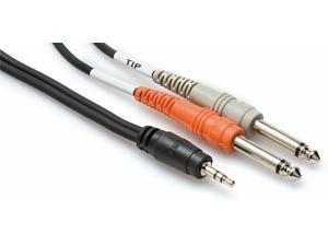 Hosa CMP-159 10 Foot 1/8-Inch to Left & Right 1/4-Inch TS Audio Cable