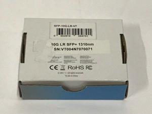 V7 Cisco Compatible SFP-10G-LR LR SFP Transceiver 1310NM 10KM SFP-10G-LR-V7-1N V7 Cisco Compatible SFP-10G-LR LR SFP Transceiver 1310NM 10KM SFP-10G-LR-V7-1N