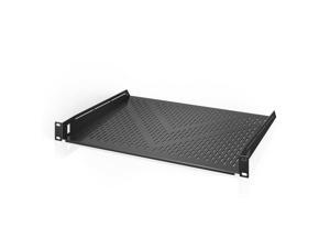 Vented Cantilever 1U Universal Rack Shelf, for 19" Racks, 60lbs Capacity Vented Cantilever 1U Universal Rack Shelf, for 19" Racks, 60lbs Capacity