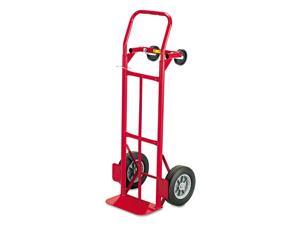 Safco Two-Way Convertible Hand Truck 500-600lb Capacity 18w x 51h Red 4086R Safco Two-Way Convertible Hand Truck 500-600lb Capacity 18w x 51h Red 4086R
