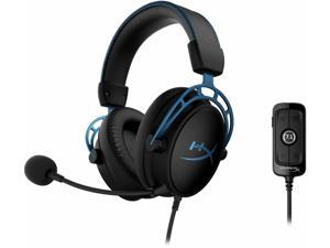 HyperX - Cloud Alpha S Wired 7.1 Surround Sound Gaming Headset for PC with Ch...