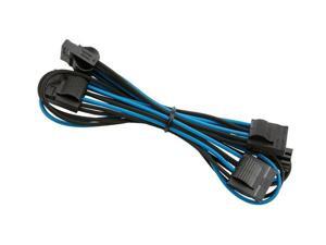 Corsair CP-8920199 Internal Power Cable 0.75 m Peripheral 1x 750mm Blue / Black Corsair CP-8920199 Internal Power Cable 0.75 m Peripheral 1x 750mm Blue / Black