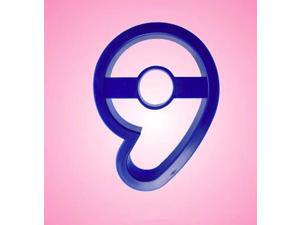 BLUE NUMBER 9 COOKIE CUTTER BLUE NUMBER 9 COOKIE CUTTER