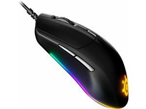 SteelSeries - Rival 3 Wired Optical Gaming Mouse with Brilliant Prism RGB Lig...