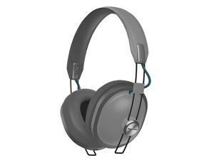 Retro Over The Ear Wireless Headphones With Bluetooth 24-Hour Playback, Grey (Rphtx80H)