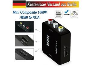 HDMI To RCA Mini Composite 1080P Audio Video AV CVBS Adapter Converter For TV HDMI To RCA Mini Composite 1080P Audio Video AV CVBS Adapter Converter For TV