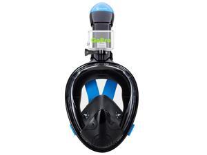 WSTOO Full Face Snorkel Mask, Panoramic View Anti-Fog Anti-Leak for Adults & Kids WSTOO Full Face Snorkel Mask, Panoramic View Anti-Fog Anti-Leak for Adults & Kids