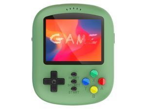 Handheld Game Console, K21 2.8 Inch Screen Mini Retro Handheld Game Console For Kids Built-In 620 Games Support TV Output, Sing-Green