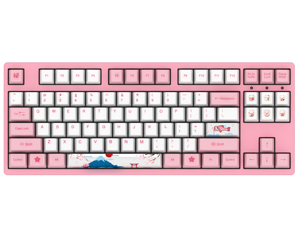 Akko 3087V2 World Tour Tokyo Sakura Pink TKL Gaming Mechanical Keyboard 87 Keys Double Shot Five-Side Dye Sub PBT Keycaps NKRO Detachable USB Type-C - Cherry MX Blue Akko 3087V2 World Tour Tokyo Sakura Pink TKL Gaming Mechanical Keyboard 87 Keys Double Shot Five-Side Dye Sub PBT Keycaps NKRO Detachable USB Type-C - Cherry MX Blue