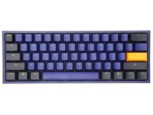 Ducky One 2 Mini Horizon 60 White Led Double Shot Pbt Mechanical Keyboard Cherry Mx Silver Newegg Com