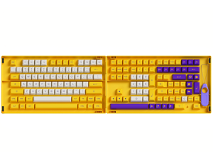 Akko LA 158-Key ASA Profile PBT Double-Shot Full Keycap Set for Mechanical Keyboards with Collection Box