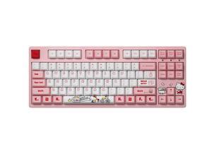 Akko 3087v2 Hello Kitty TKL Gaming Mechanical Keyboard Double Shot Dye Sub PBT Keycaps NKRO Detachable USB Type-C PInk/White Akko 3087v2 Hello Kitty TKL Gaming Mechanical Keyboard Double Shot Dye Sub PBT Keycaps NKRO Detachable USB Type-C PInk/White