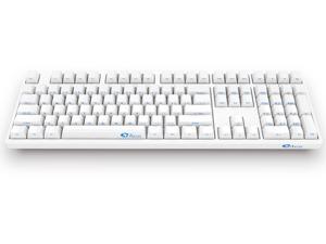 Akko 3108 Full Size Gaming Mechanical Keyboard Cherry MX Brown Switch Double Shot Dye Sub PBT Keycaps NKRO Detachable USB Type-C Wired Side Printed/Carved Letter White Akko 3108 Full Size Gaming Mechanical Keyboard Cherry MX Brown Switch Double Shot Dye Sub PBT Keycaps NKRO Detachable USB Type-C Wired Side Printed/Carved Letter White