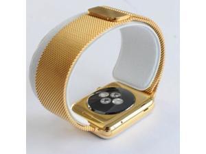 24K Gold 42MM Apple Watch SERIES 3 with Gold Milanese Band