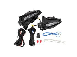 2x Fits 2017-2019 Toyota Corolla Driver Passenger Side LED Fog Lights w / Switch 2x Fits 2017-2019 Toyota Corolla Driver Passenger Side LED Fog Lights w / Switch