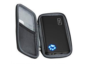 Travel Case for INIU Portable Charger 10000mAh Power Bank [2021 Version] (Black 1)