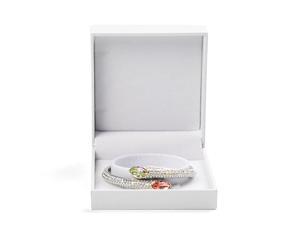 Details about   Brand New White Jewellery Bangle Bracelet Gift Display Presentation Box 