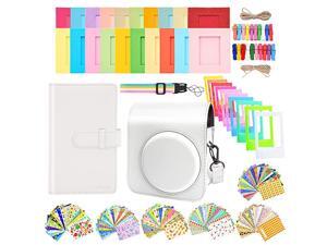 Accessories Bundle Kit Set Compatible with Fujifilm Instax Mini 70 Instant Film Camera Accessory Include Case Album Stickers Photo Frames Hanging Frame Strap White Accessories Bundle Kit Set Compatible with Fujifilm Instax Mini 70 Instant Film Camera Accessory Include Case Album Stickers Photo Frames Hanging Frame Strap White