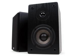 MB42 Bookshelf Speakers Passive Not for Turntable Needs Amplifier or Receiver 4Inch Carbon Fiber Woofer and Silk Dome Tweeter Black Pair MB42 Bookshelf Speakers Passive Not for Turntable Needs Amplifier or Receiver 4Inch Carbon Fiber Woofer and Silk Dome Tweeter Black Pair