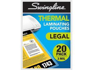 Laminating Sheets Thermal Laminating Pouches Legal Size 3mil 20 Pack 3202061 Laminating Sheets Thermal Laminating Pouches Legal Size 3mil 20 Pack 3202061