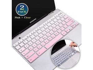 Pack Samsung Chromebook Keyboard Cover for Samsung Chromebook Plus VXE50QAB 1Samsung Chromebook XE500C1116 019017 116 Samsung Chromebook 3 4 Protector SkinPinkClear