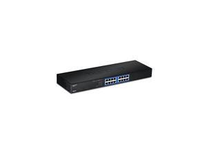 TEG-S16G 16-Port Unmanaged Gigabit GREENnet Switch, TEG-S16G, 16 x RJ-45 Ports, 32 Gbps Switching Capacity, Fanless, Rack Mountable, Network Ethernet Switch, Lifetime Protection Black TEG-S16G 16-Port Unmanaged Gigabit GREENnet Switch, TEG-S16G, 16 x RJ-45 Ports, 32 Gbps Switching Capacity, Fanless, Rack Mountable, Network Ethernet Switch, Lifetime Protection Black