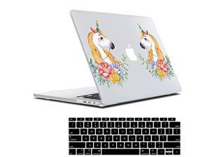Compatible with MacBook Air 13 Inch Unicorn Case 2019 2018 Release A1932, Animal for MacBook Air 13 Case Unicorn Hard Shell Case Retina Display Fits Touch ID with Keyboard Cover, Cute A1932 Compatible with MacBook Air 13 Inch Unicorn Case 2019 2018 Release A1932, Animal for MacBook Air 13 Case Unicorn Hard Shell Case Retina Display Fits Touch ID with Keyboard Cover, Cute A1932