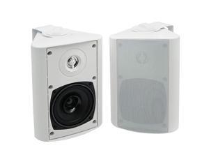 4 Inches Outdoor Bluetooth Speakers Waterproof Patio Deck Wall Mount Speakers White 4 Inches Outdoor Bluetooth Speakers Waterproof Patio Deck Wall Mount Speakers White