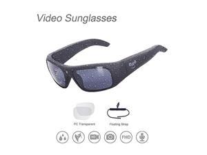 Waterproof Video Sunglasses,Xtreme Sporting 1080P Ultra HD Video Recording Camera and Polarized UV400 Protection Safety Lenses