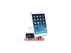 Phone Stand 3 in 1 Charging Station Compatible with iPhone Airpods Apple iWatch Series 54321 iPhone 1111 Pro11 Pro MaxXXR8 Plus Rose Gold Phone Stand 3 in 1 Charging Station Compatible with iPhone Airpods Apple iWatch Series 54321 iPhone 1111 Pro11 Pro MaxXXR8 Plus Rose Gold