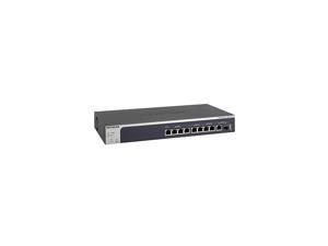 10-Port 10G Multi-Gigabit Smart Switch (MS510TX) - Managed, with 8 x Multi-gig, 1 x 10G, and 1 x 10G SFP+ ports, Desktop or Rackmount, and Limited Lifetime Protection