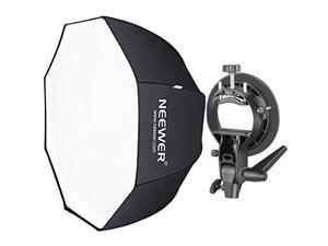 32 inches80 centimeters Octagonal Softbox with SType Bracket Holder with Bowens Mount and Carrying Bag for Speedlite Studio Flash Monolight Portrait and Product Photography