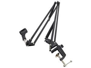 DMS40 40quot Microphone Boom Arm Studio Podcast USB Mic Stand+Desk Clamp