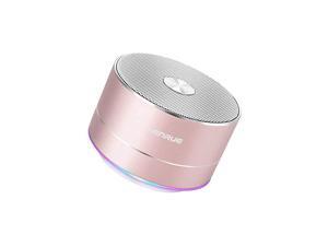 A2 Portable Wireless Bluetooth Speaker with Built-in-Mic,Handsfree Call,AUX Line,TF Card,HD Sound and Bass for iPhone Ipad Android Smartphone and More(Rose Gold) A2 Portable Wireless Bluetooth Speaker with Built-in-Mic,Handsfree Call,AUX Line,TF Card,HD Sound and Bass for iPhone Ipad Android Smartphone and More(Rose Gold)