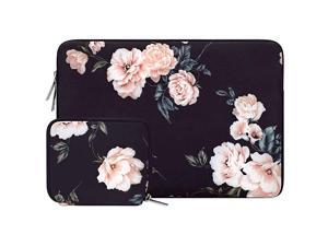 Laptop Sleeve Compatible with MacBook Pro 15 inch Touch Bar A1990 A1707, Dell XPS 15, ThinkPad X1 Yoga (1-4th Gen), Surface Laptop 3 15, Water Repellent Neoprene Camellia Bag with Small Case Laptop Sleeve Compatible with MacBook Pro 15 inch Touch Bar A1990 A1707, Dell XPS 15, ThinkPad X1 Yoga (1-4th Gen), Surface Laptop 3 15, Water Repellent Neoprene Camellia Bag with Small Case