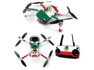 Skin for DJI Mavic Mini Portable Drone Quadcopter - Mexican Flag | Protective, Durable, and Unique Vinyl Decal wrap Cover | Easy to Apply, Remove, and Change Styles | Made in The USA
