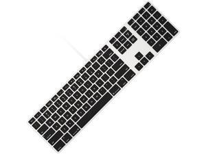 Black Keyboard Cover for iMac Wired USB Keyboard A1243 MB110LLB